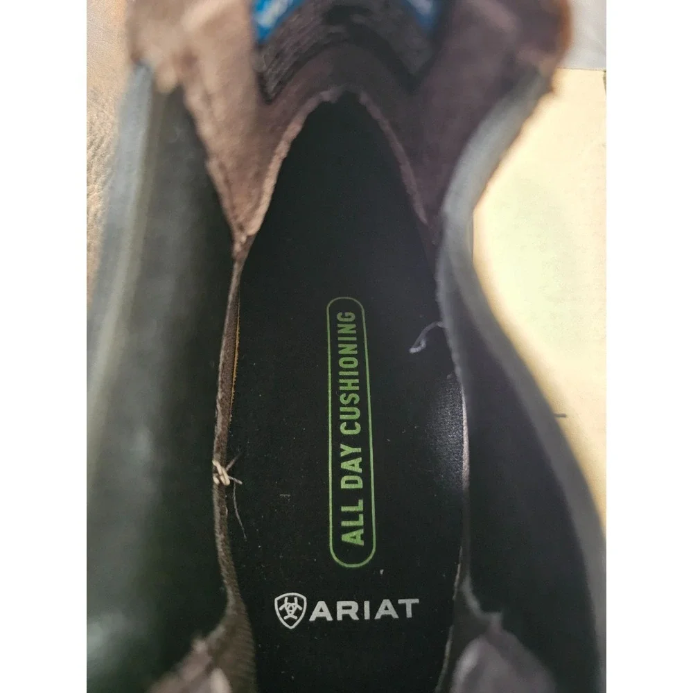 Ariat® (Men's 10 WIDE) Groundbreaker™ Chelsea Waterproof Steel Toe Work Boot